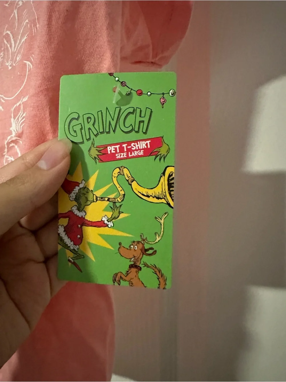 The Grinch grinch pet